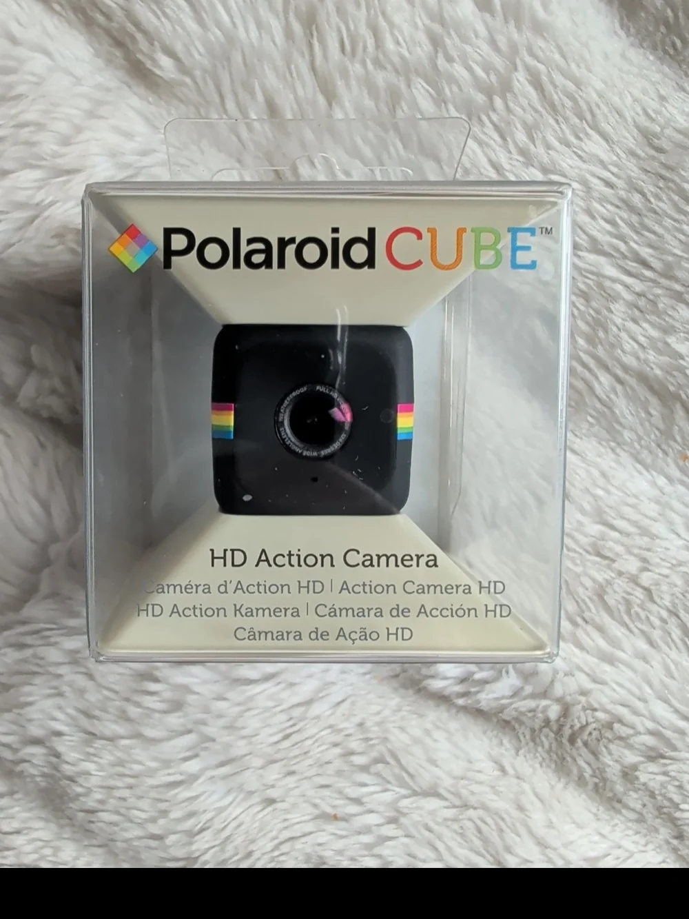 Polaroid Cube HD Action Camera Camcorder Black POLC3BK - New Sealed